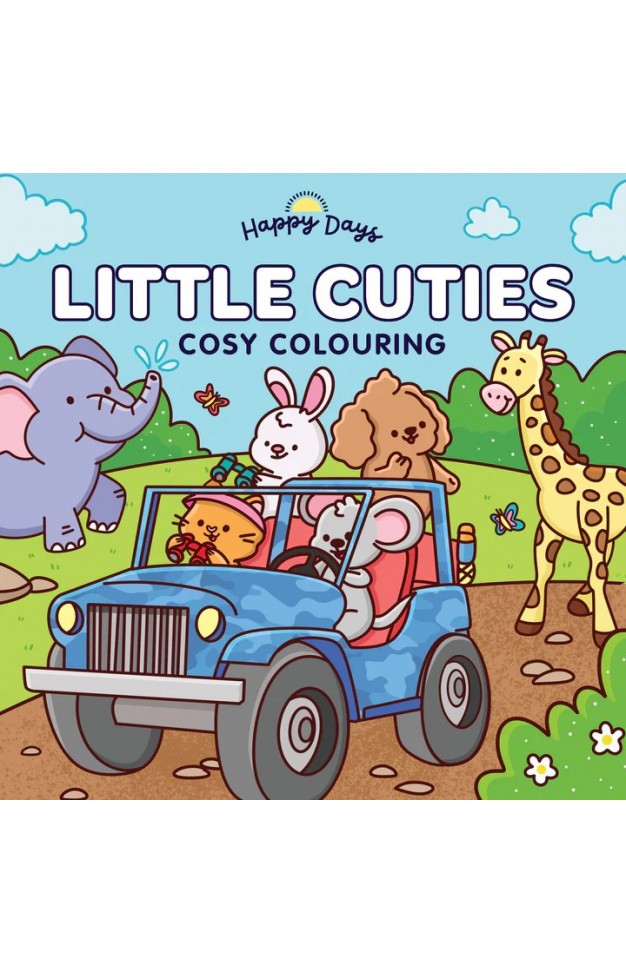 Happy Days  Little Cuties Cosy Colouring